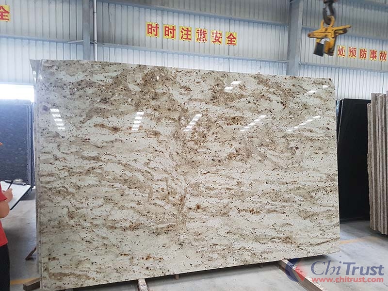 Brazil royal white granite big slab for countertops